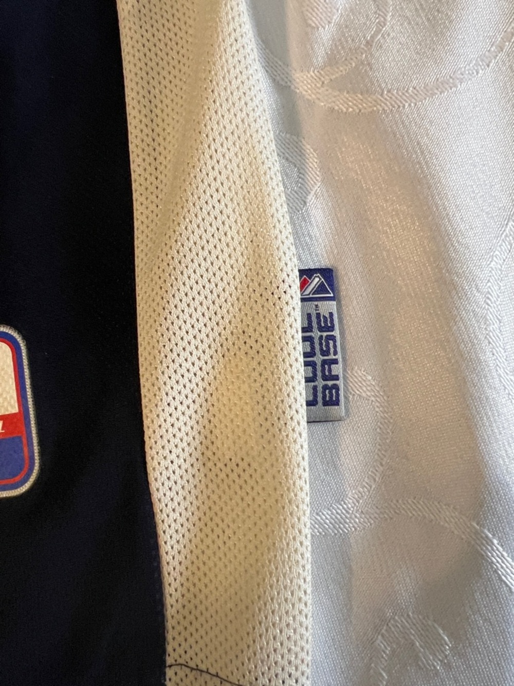 New York Yankees MENS Navy Baseball Jersey - Picture 5 of 9